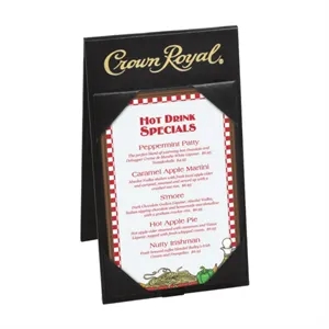 5 x 7 Inch PU Leather Menu Covers