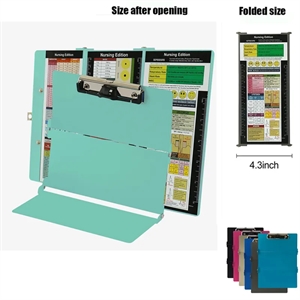 3 Layers Nursing Edition Foldable Nurse Clipboard