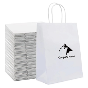 White Paper Shopping Bag