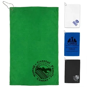 The Iron 300 GSM Heavy Duty Microfiber Golf Towel