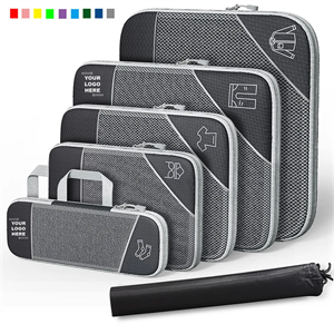 6 set Compression Packing Cubes for Suitcases