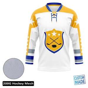 Men's & Kids' Ice Hockey Jersey with Lace Collar