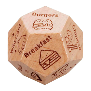 1 1/8"  Food Decision Dice