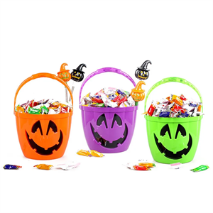 8 1/4 " Halloween Glowing Bucket