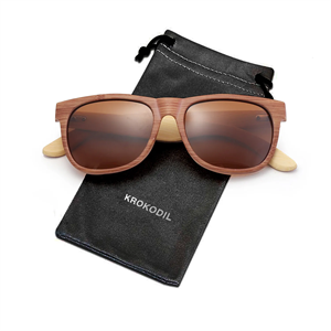 Custom Logo Custom Premium Classic Sunglasses with Drawstring Pouch Bag