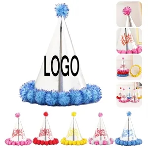 Birthday Party Kids Game Hat & Cake Celebration Decoration