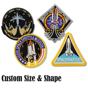 Custom Size & Shape Embroidered Patches