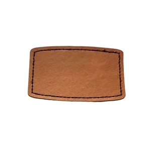 Rectangle Shape Leatherette Patch