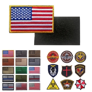 Custom Embroidered USA Flag Patch