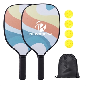 Wood Pickleball Set