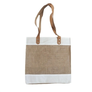 Jute Burlap Tote Bag