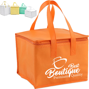 Custom Logo Custom Large Insulated Reusable Collapsible Cooler Tote Bag
