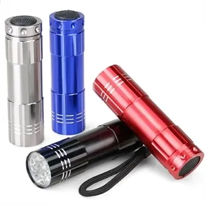 9 LED Aluminum Flashlight