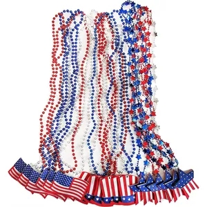 National Day Decorative Beaded Necklace