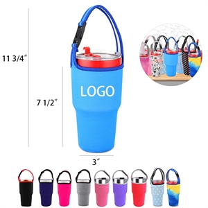 Neoprene Sleeve Water Bottles Cup Carrier