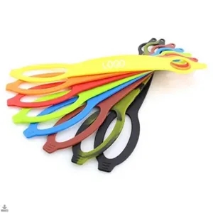 Custom Logo Silicone Carrier Water Bottle Grip Band