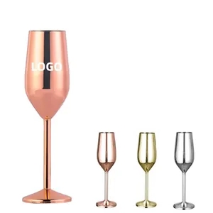 8 OZ Stainless Steel Champagne Flute
