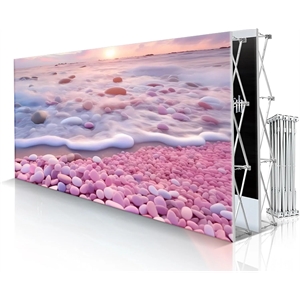 Backdrop Banner Stand Pop Up Display for Tradeshows