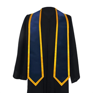 Unisex Adult Graduation Stole With Trim