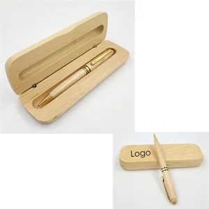 Bamboo Ballpoint Pen Set