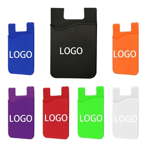 Silicone Phone Card Holder