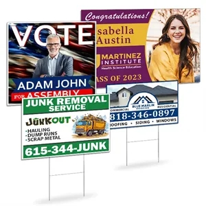 Full Color Yard Signs - Single and Double Side