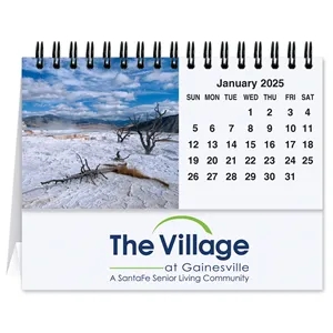 Tent Desk Calendar - Scenic Water
