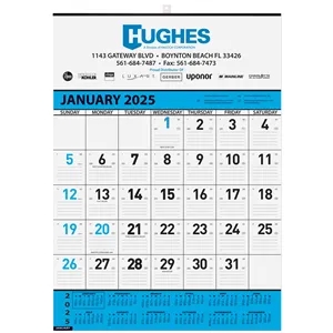 Blue Contractor Calendars