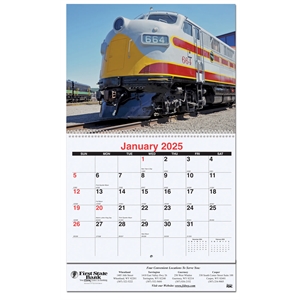 Magnificent Train Pictorial Calendar