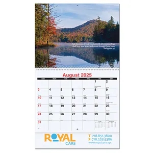 Bible Verses Monthly Wall Calendar