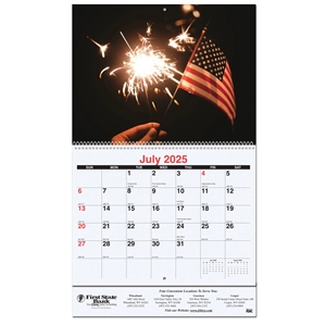 Old Glory Wall Calendar