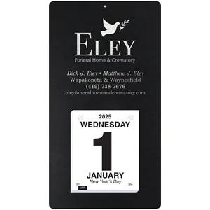 Foil Stamped Daily Calendar