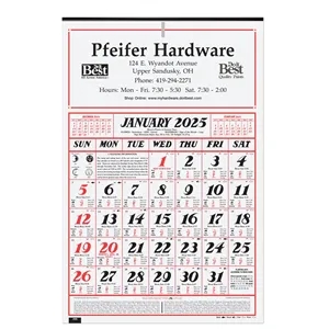 7 Sheet Almanac Calendar