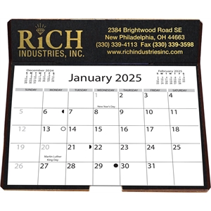 Easel Back Calendar