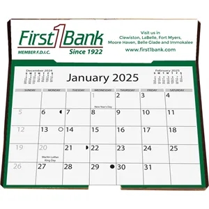Easel Back Calendar - Full Color