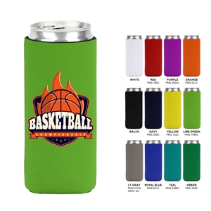 Custom Logo Slim Collapsible Neoprene Can Cooler