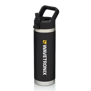 20oz.Travel Stainless Insulation Bottle w/ Lid,Handle,Straw