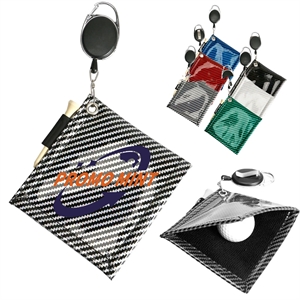 PVC Microfiber Golf Towels Portable Cleaning Cloth