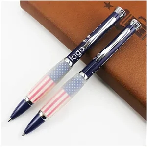 Ballpoint Pen With American Flag Design