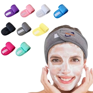 Adjustable Spa Headband Magic Tape Washing Face