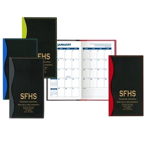 Styles "Holland" 2-Tone Soft Vinyl Cover Pocket Planners