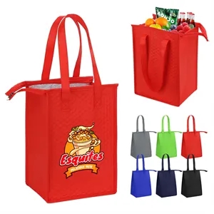 Custom Logo Promotional Non Woven Cooler Tote Bag