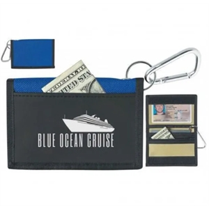 Wallet With Carabiner