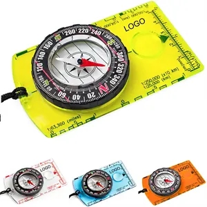 Acrylic Hiking Backpacking Orienteering Compass