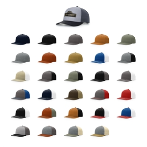 Richardson 312 Solid Twill Trucker Hat