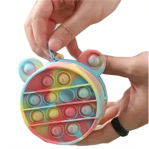 Mini Push Pop Fidget Wallet Toy
