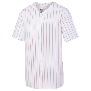 Augusta Sportswear Unisex Pin Stripe Baseball Jersey