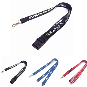 Neck Polyester Lanyard with Logo