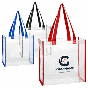 Clear Stadium Tote Bag