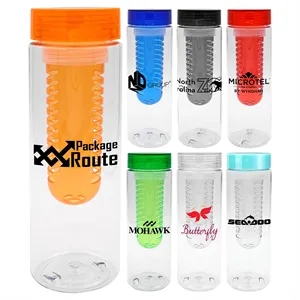 Clear View 24 oz. Recycled Bottle With Infuser